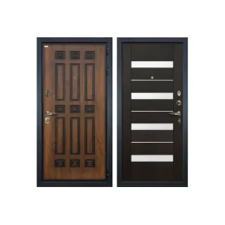Входная металлическая дверь Лекс Гладиатор 3К Винорит Сицилио Венге (панель №51)