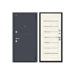 Входная дверь Браво Прайд Kale Graphite Pro/Nordic Oak