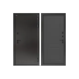 Входная дверь с терморазрывом BN-10 ФЛ-609 Графит софт